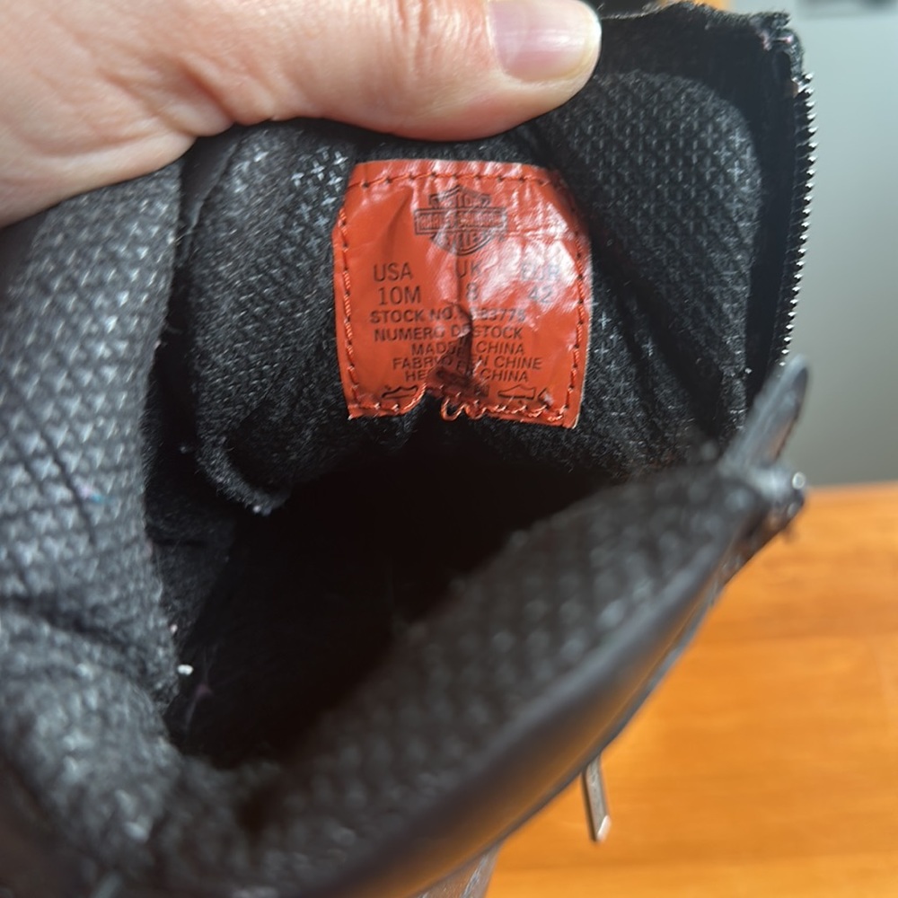 Harley Davidson Riding Boots - Picture 6 of 6
